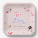 Suche nach mond und sterne teller Rosa