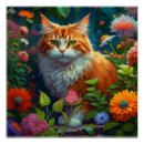 Recherche de fleurs oranges posters Coloré