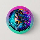 Recherche de belle femme badges Coloré