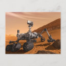 Recherche de rover cartes postales Mars laboratoire scientifique