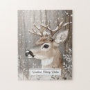 Recherche de cerf puzzles Rustique