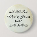Recherche de mariage vintage badges Servante d'honneur