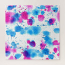 Suche nach fuchsie puzzle Abstrakt
