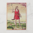 Recherche de tribu cartes postales Guerrier