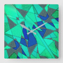 Recherche de triangulaire horloges Triangle