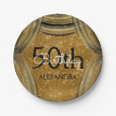 Recherche de black and gold paper assiettes Pour elle