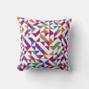 Recherche de géométrique multicolore coussins Contemporain