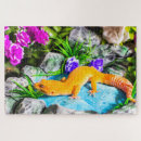 Recherche de gecko puzzles Mignon