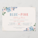 Recherche de floral gender reveal invitations Baby shower
