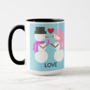 Recherche de noël neigeux tasses Blanc