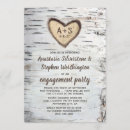 Suche nach rustic engagement party einladungen Land