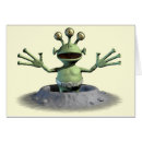 Recherche de créature étrange cartes postales Alien