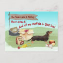 Suche nach schwarze dackel postkarten Modern