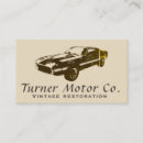 Suche nach vintage autos visitenkarten Klassisch