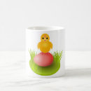 Recherche de petit poussin tasses Jaune