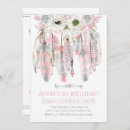 Recherche de receveur rêveur invitations Boho