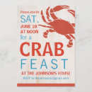 Recherche de un festin pour le votre invitations Crabe