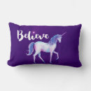 Recherche de licorne pastel coussins Rose
