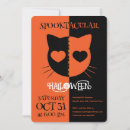 Recherche de cat halloween invitations Orange