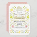 Recherche de foliage baby shower invitations Floral