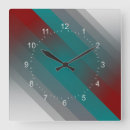 Suche nach grauer streifen wanduhren Geometrisch