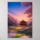 Recherche de temple japonais posters Jardin