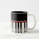 Recherche de pianos tasses Blanc noir