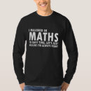 Recherche de mathématicien tshirts Science