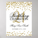 Recherche de 21st birthday posters Welcome