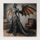 Recherche de dragon noir puzzles Toute personne