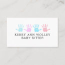 Suche nach handdruck visitenkarten Babysitter