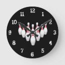 Recherche de quille horloges Bowling