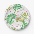Recherche de hibiscus paper assiettes Été