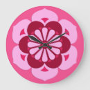 Recherche de fleur de lotus rose horloges Mandala