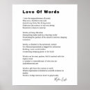 Suche nach wörter liebe poster Gedicht