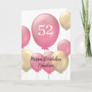 Suche nach 52 geburtstag karten Elegant