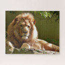 Suche nach afrikanischer löwe puzzle König des dschungels