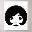 Suche nach 60er retro poster Schwarz weiß