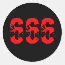 Recherche de 666 autocollants Mort