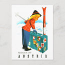 Recherche de fille de ski cartes postales Vacances