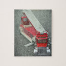 Recherche de camions pompiers puzzles Rouge