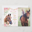 Recherche de horse party invitations Poney