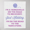 Recherche de knitting posters Yarn