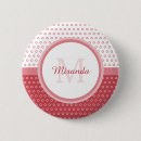 Recherche de polka dot badges Girly