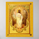 Suche nach jesus ikone poster Glaube