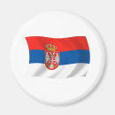 Recherche de drapeau serbe magnets Drapeau de la serbie