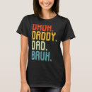 Recherche de amour père tshirts Dada