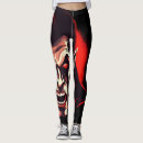 Recherche de vampire leggings Rouge