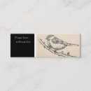 Recherche de joli oiseau cartes visite Mignon