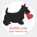 Recherche de chien scottie autocollants Amour